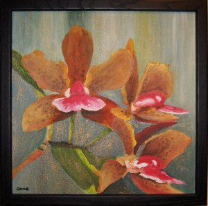 three orchids