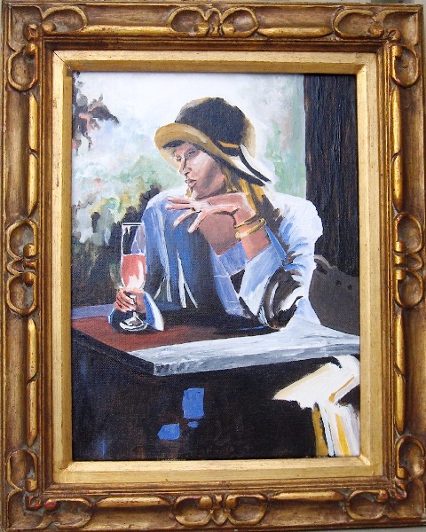 Solitary Aperitif by Anna Pap