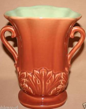 Orange Vase #1357